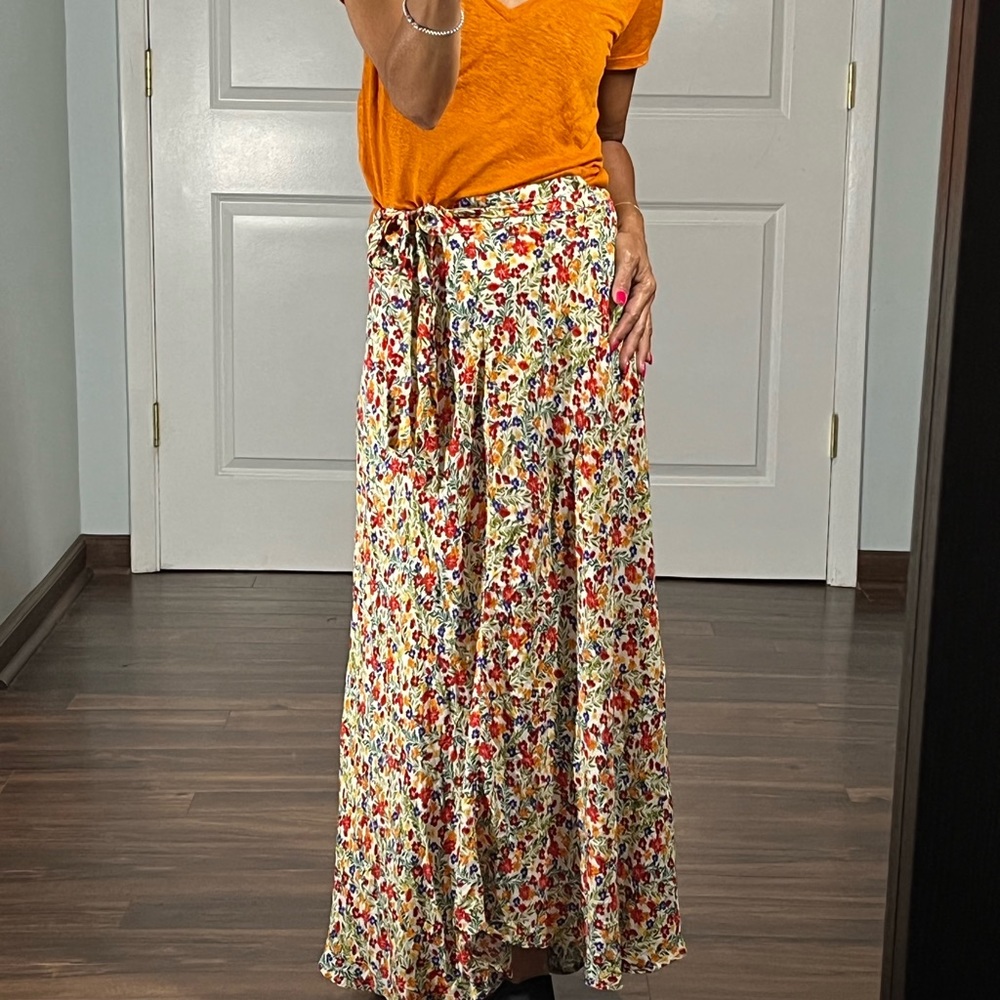 Tahari Floral viscose maxi dress - Picture 6 of 12